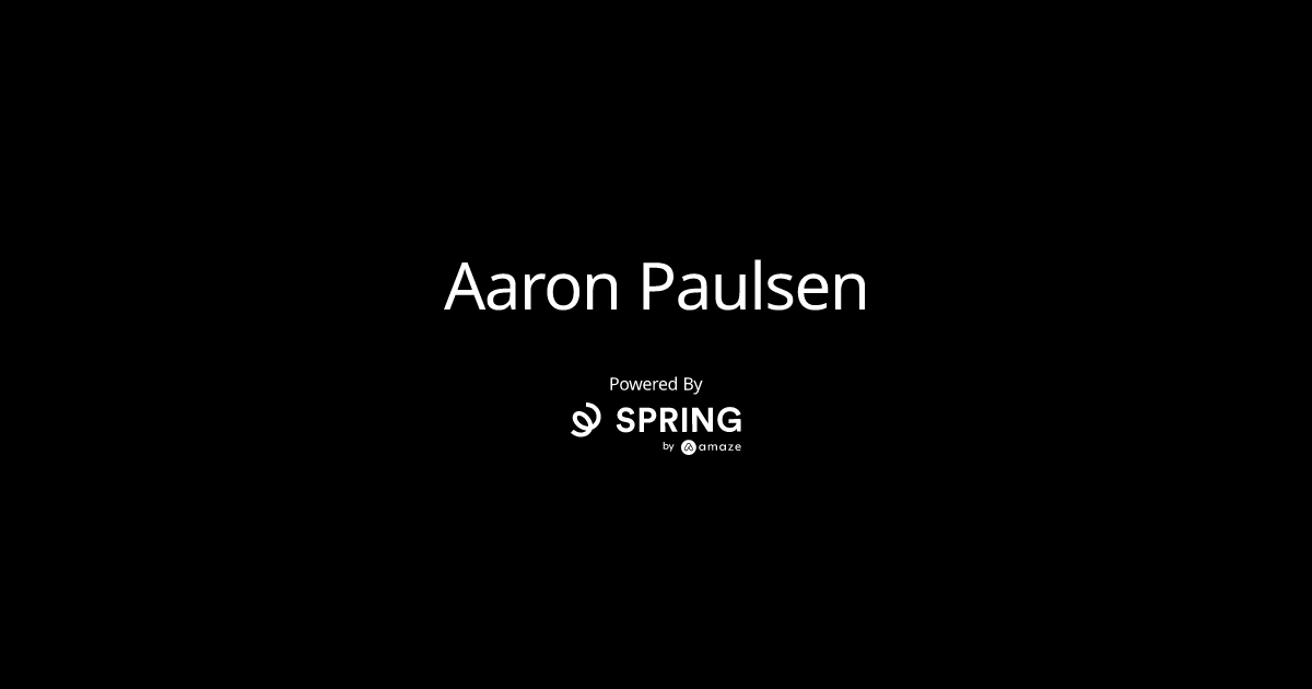 Aaron Paulsen