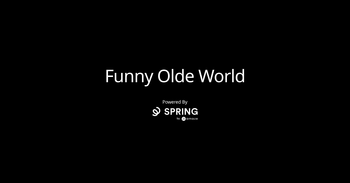 Funny Olde World