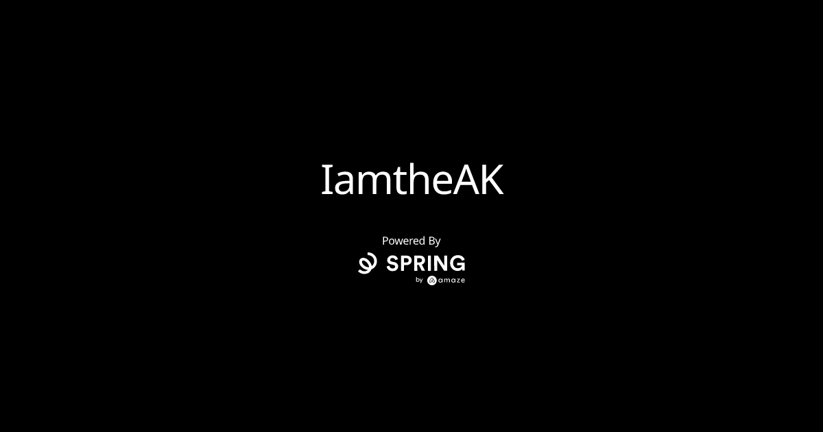 IamtheAK