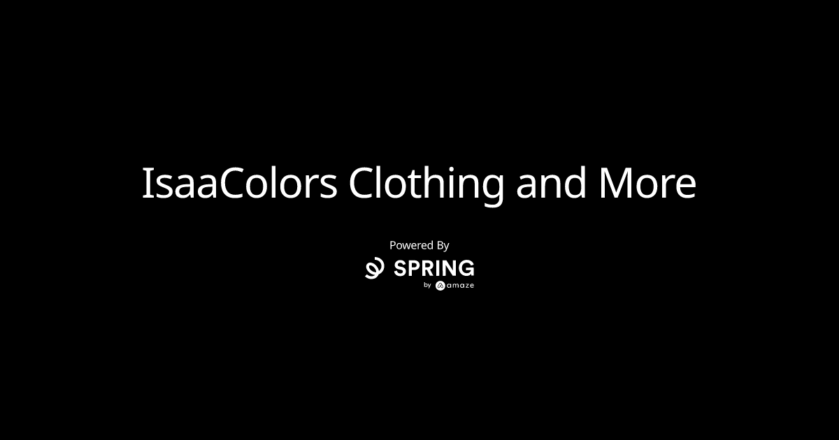 IsaaColors Clothing and More
