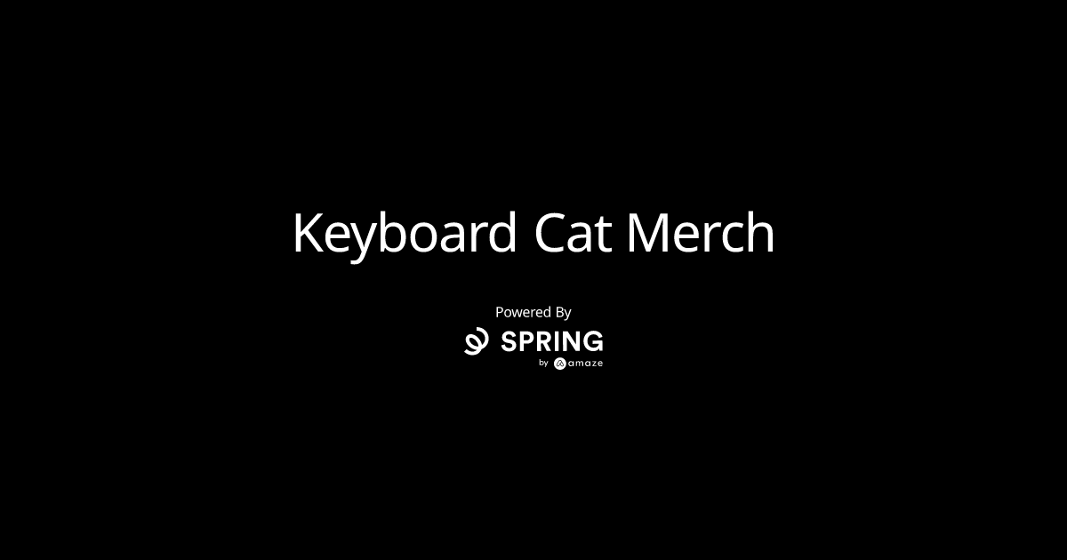 Keyboard Cat Merch