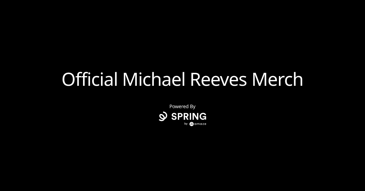 Official Michael Reeves Merch