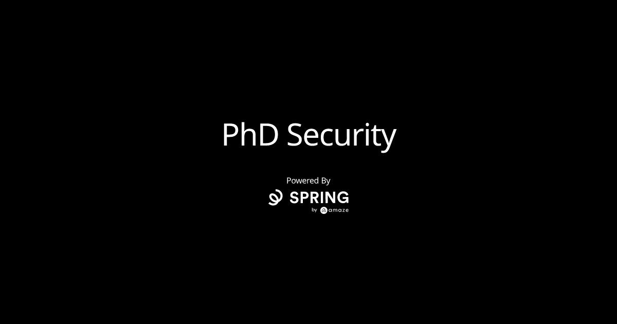 phd job security